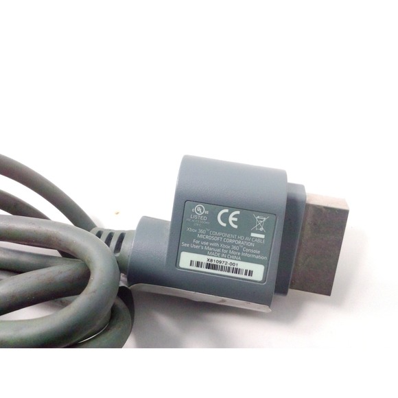 OEM Official Microsoft Xbox 360 Audio Video AV Component HD Cable Cord! - Picture 5 of 5